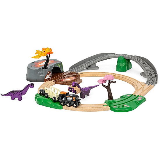 Brio Train Set With Dinosaurs (36094)