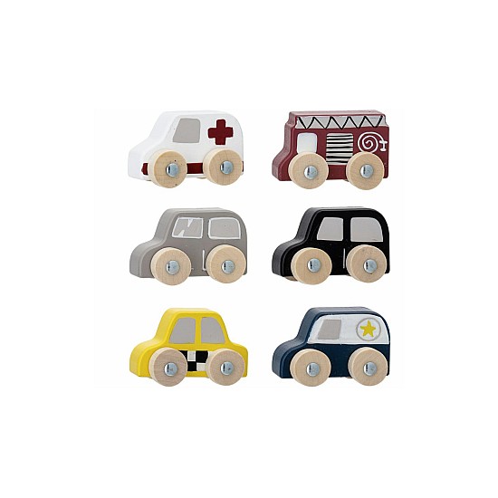 Bloomingville Mini Avin Toy Car, Grey, Fsc mdf (82045931)
