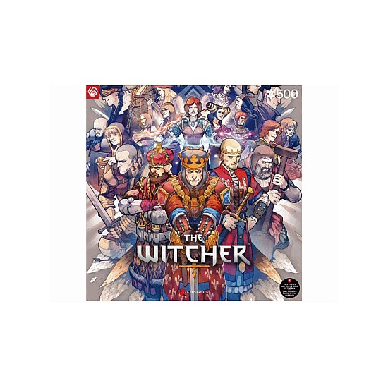 Good Loot Gaming Puzzle The Witcher Northern Realms (500 Pieces)