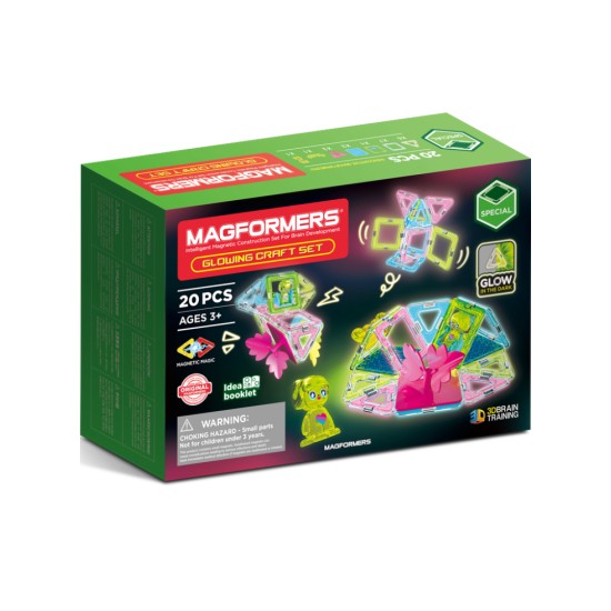Magformers Glowing Craft Set 20 Pcs (20-799022)