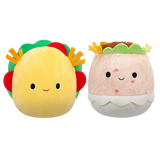 Squishmallows P20 Flip A Mallows Tex Taco/bernardo Burrito 13cm