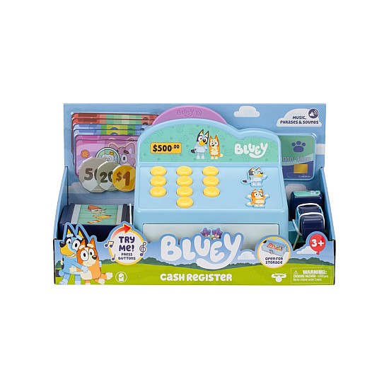 Bluey - Bluey Cash Register With Interactive Sounds (90247)