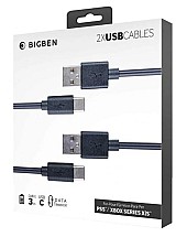 2x Usb-cable 3m