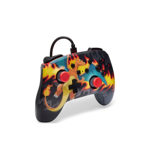 Powera Enhanced Wired Controller Charizard Firestorm