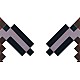 Disguise Minecraft Pickaxe Netherite (155319-15l)