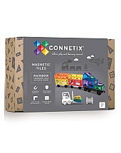 Connetix Transport Pack Rainbow 50 Pieces (ct-r-00050-tr)
