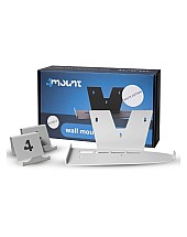 4mount Wall Mount For Slim Console Bundle White