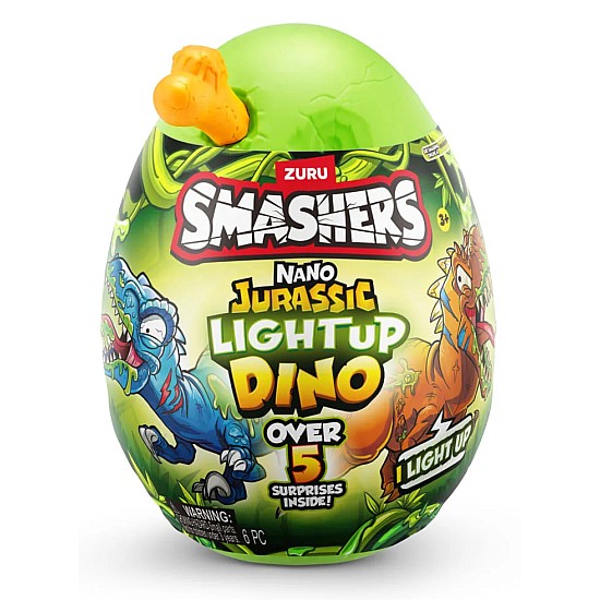 Smashers Jurassic Nano Egg Series 1 (74132tq1)