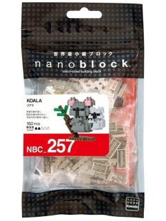 Bandai Nanoblock Animal Koala Building Block (nbc257)