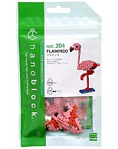 Bandai Nanoblock Animal Pink Flamingo Building Block (nbc204)