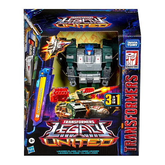 Transformers Generations Legacy United Leader Class Overcharge Phigoura Drases 19cm (g1039)