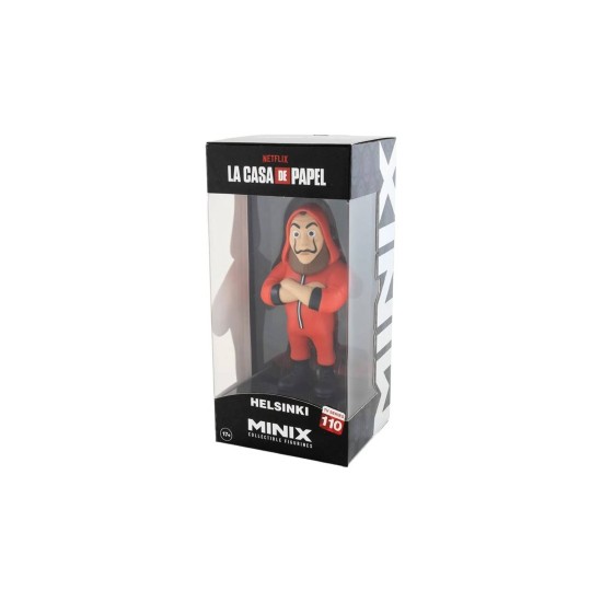 Minix Collectible Figurines Tv Series La Casa De Papel Helsinki With Mask 12 Cm (mnx07000)