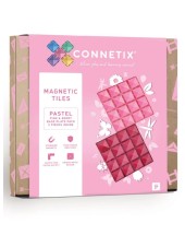 Connetix Base Plate Pastel Pink & Berry (ct-p-pb002-bp)