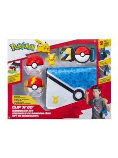 Pokemon Clip N Go Bandolier Set Pikachu (pkw4171)