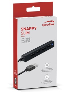 Speedlink Snappy Slim 4-port Usb Hub